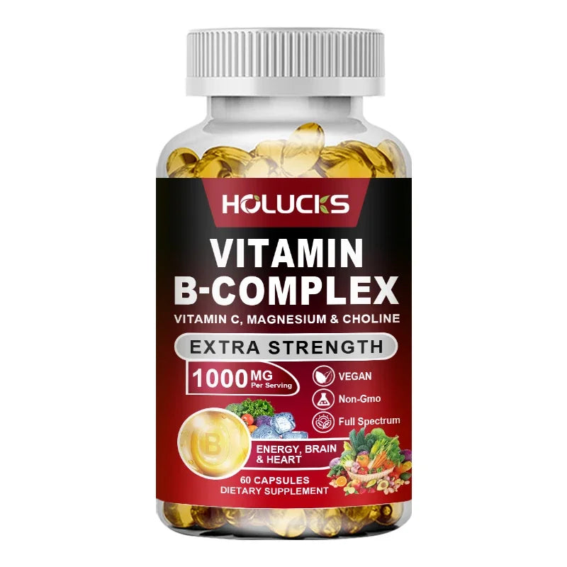 Vitamin B Complex Capsules Stress & Mood Support