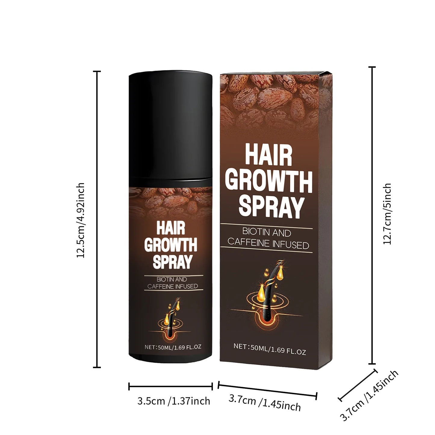 Biotin Caffeine Hair Serum Spray