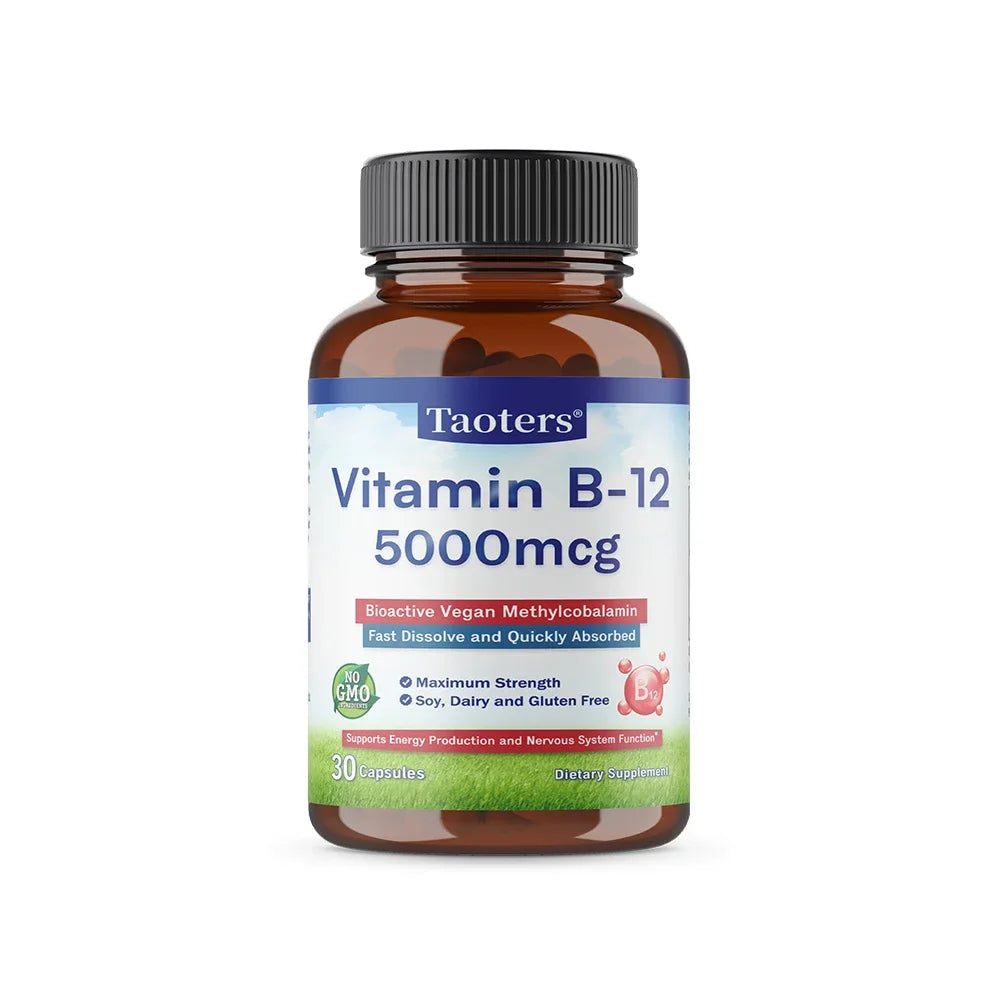Vitamin B12 5000mcg Energy & Brain Support