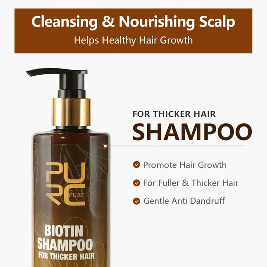 PURC Biotin Hair Care Set