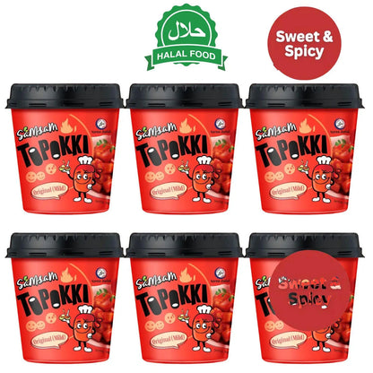 Samsam Toppokki Rice Cakes – 6 Pack