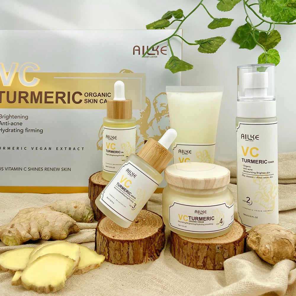 Turmeric Whitening Skincare Set