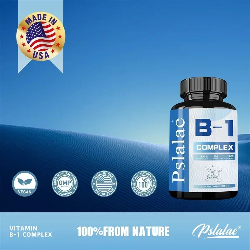 Vitamin B1 Complex Energy & Metabolism Support