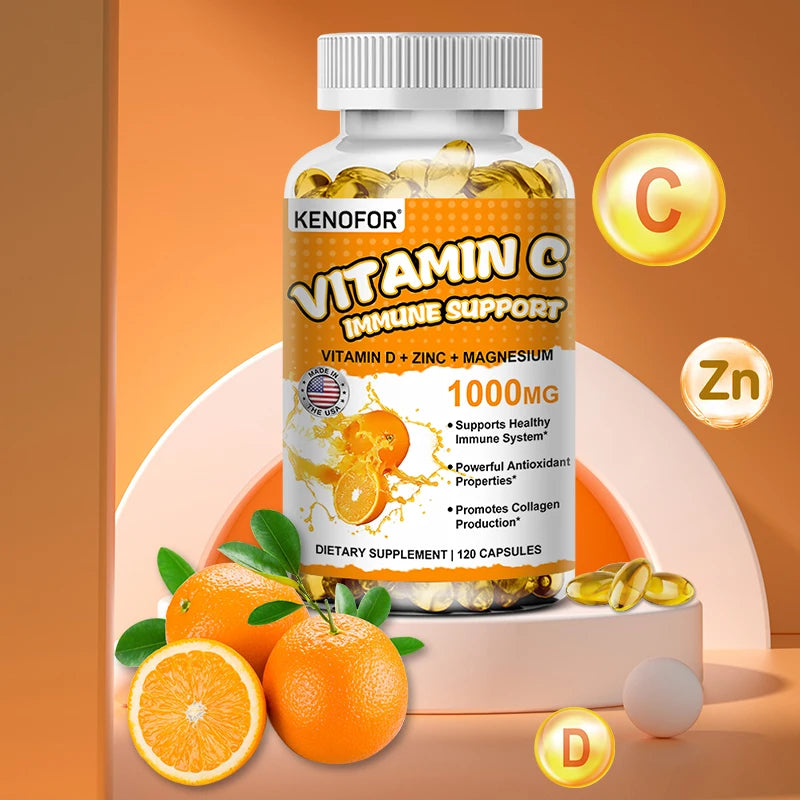 Vitamin C Immune & Antioxidant Support Capsules