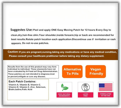 Multivitamin Patches – 30 Pack