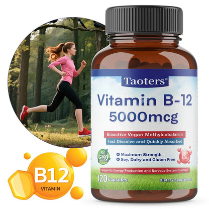 Vitamin B12 5000mcg Energy & Brain Support