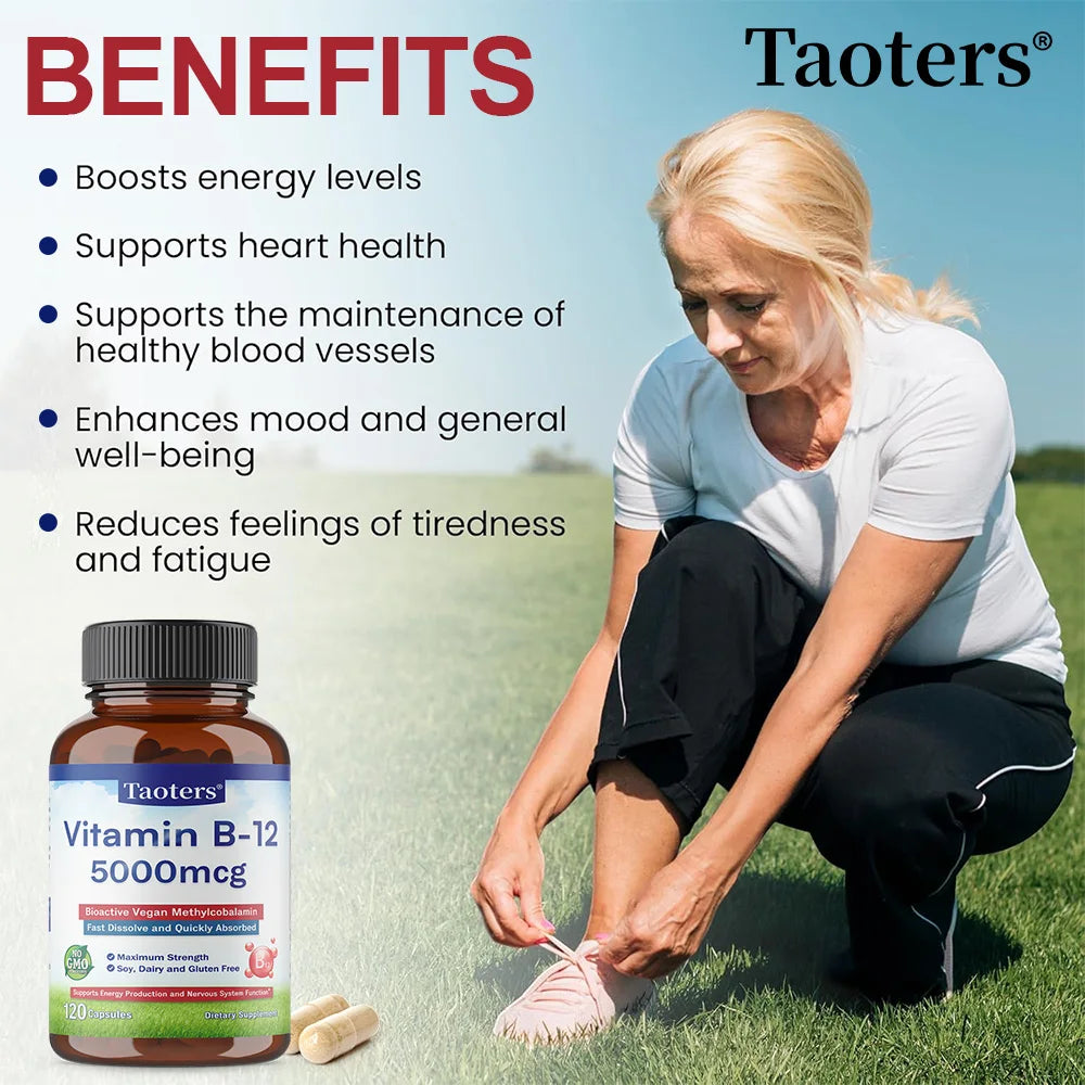 Vitamin B12 5000mcg Energy & Brain Support