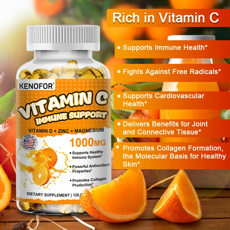 Vitamin C Immune & Antioxidant Support Capsules