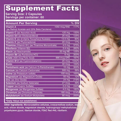Women’s 50+ Complete Multivitamin Support