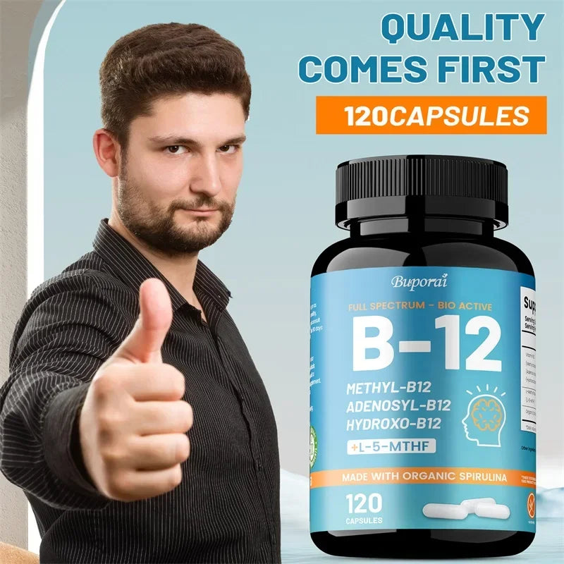 Vitamin B12 Energy & Nervous System Support