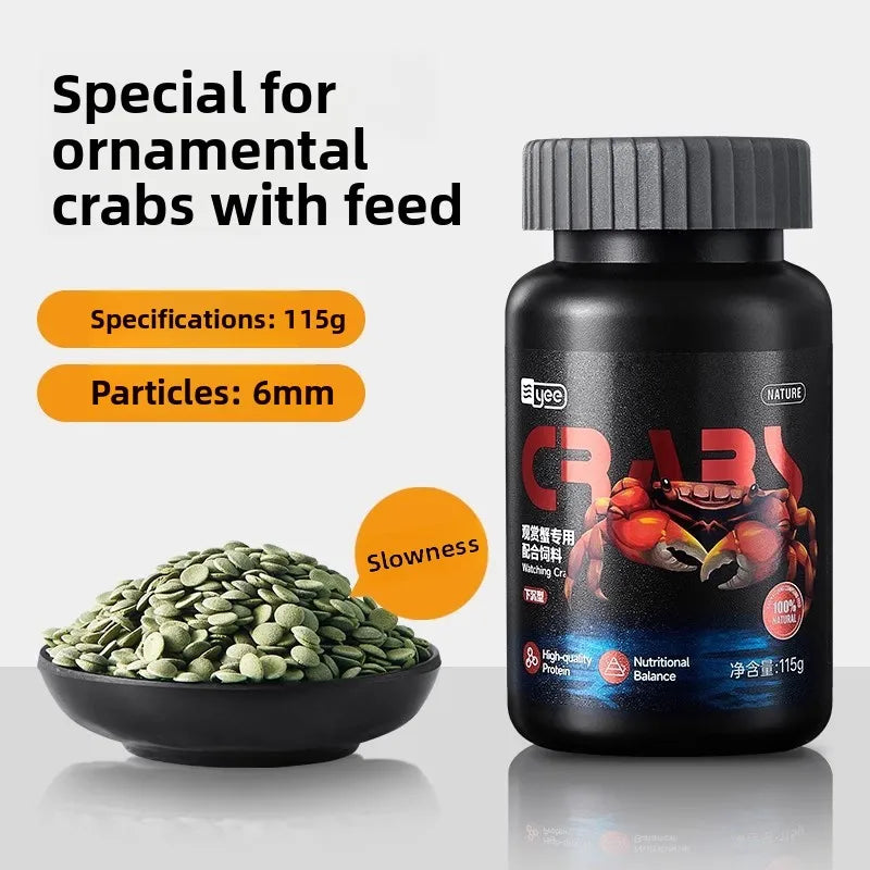 Crab Food Pellets – High Protein Sinking Diet