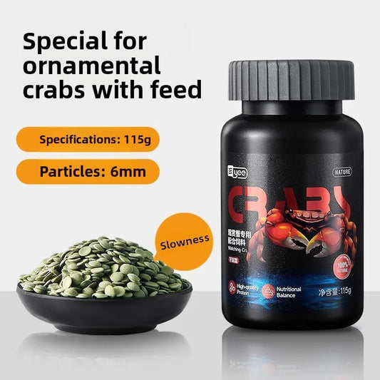 Crab Food Pellets – High Protein Sinking Diet