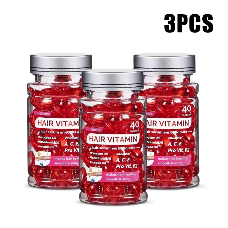 Argan Hair Oil Capsules – Repair & Nourish