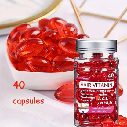 Argan Hair Oil Capsules – Repair & Nourish