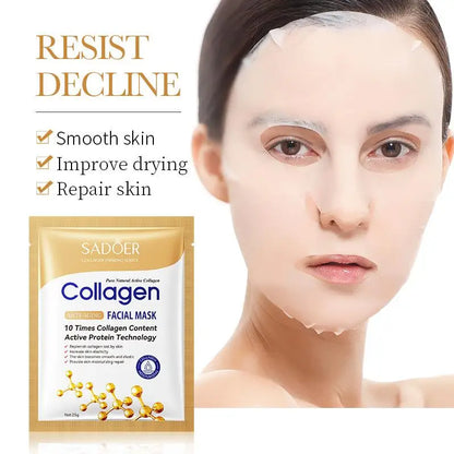 Collagen Face Masks – 10Pcs Hydrating Set