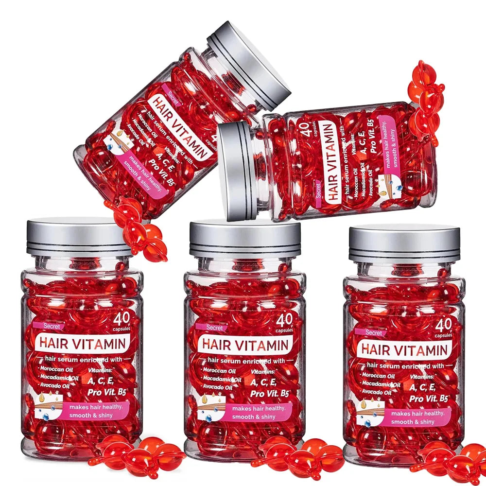 Argan Hair Oil Capsules – Repair & Nourish