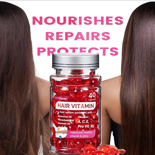 Argan Hair Oil Capsules – Repair & Nourish
