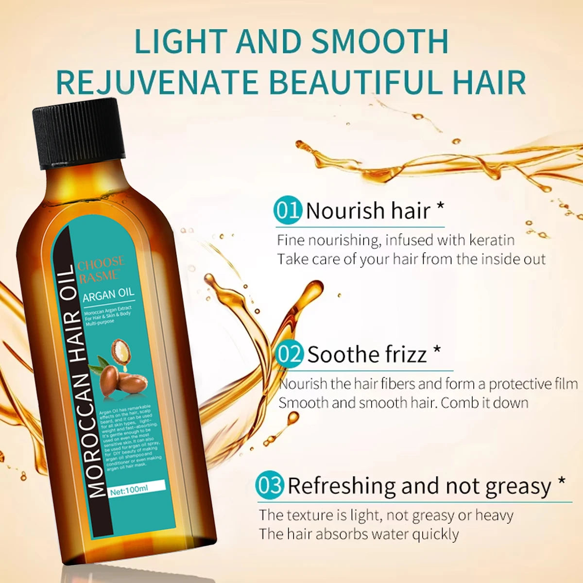 Quick Repair Hair Care Oil