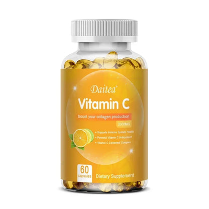 Vitamin C 2000mg Capsules Skin & Immune Support