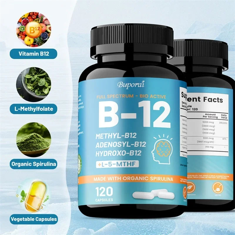 Vitamin B12 Energy & Nervous System Support