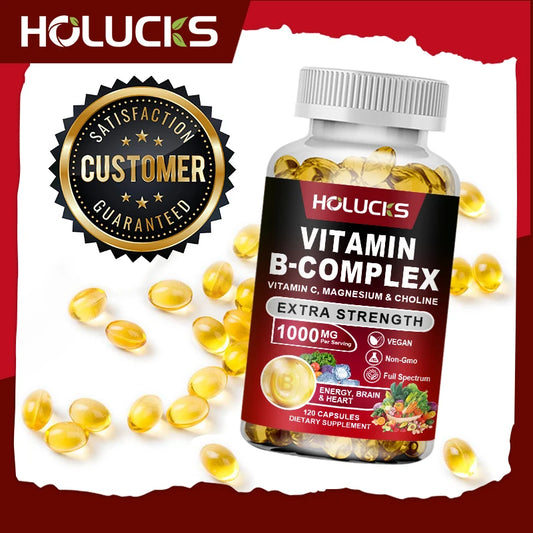 Vitamin B Complex Capsules Stress & Mood Support