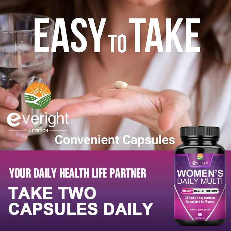 Women’s Multivitamin for Joints, Skin & Nails Support