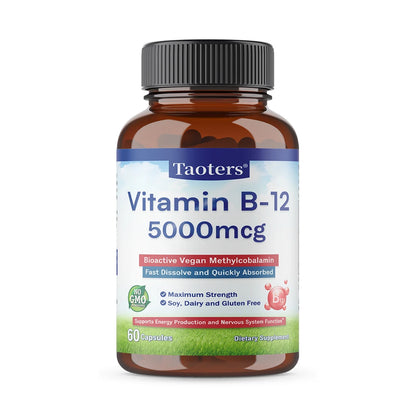 Vitamin B12 5000mcg Energy & Brain Support