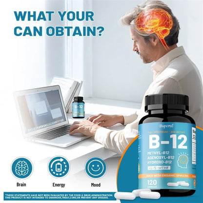 Vitamin B12 Energy & Nervous System Support