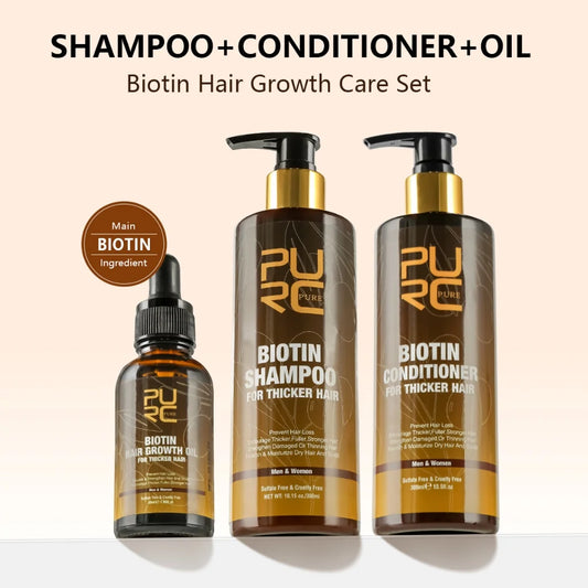 PURC Biotin Hair Care Set