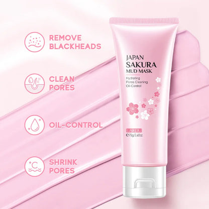 Sakura 9-in-1 Skincare Set Cleanser & Cream Kit