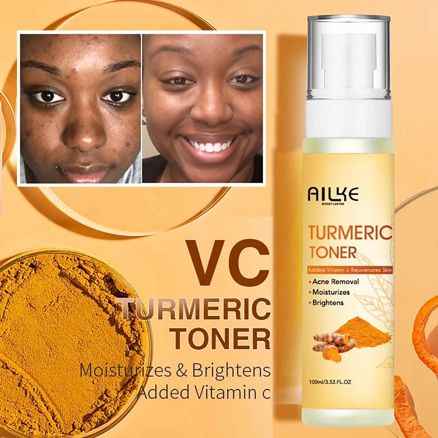Turmeric Whitening Skincare Set