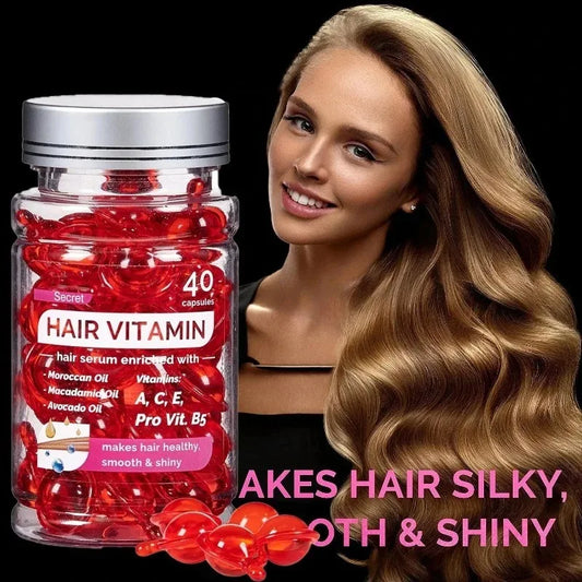 Argan Hair Oil Capsules – Repair & Nourish
