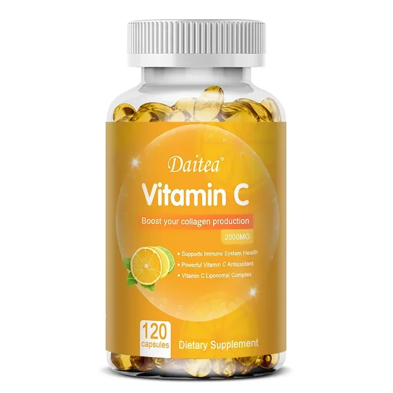 Vitamin C 2000mg Capsules Skin & Immune Support