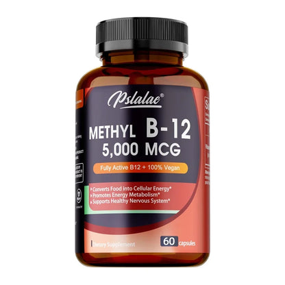Vitamin B12 5000mcg Brain, Heart & Energy Support