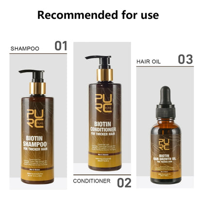 PURC Biotin Hair Care Set