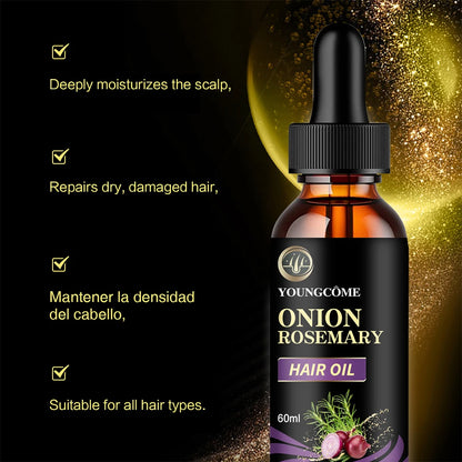 Onion Rosemary Hair Oil