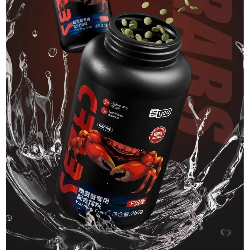 Crab Food Pellets – High Protein Sinking Diet