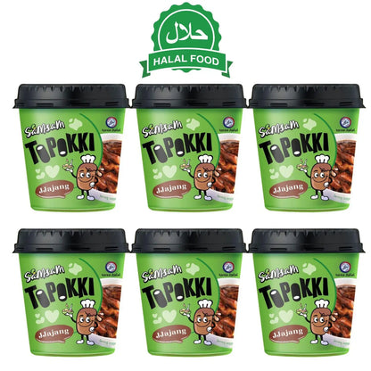 Samsam Toppokki Rice Cakes – 6 Pack