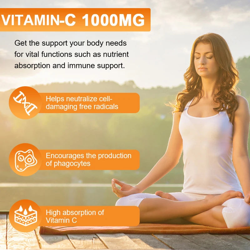 Vitamin C Immune & Antioxidant Support Capsules