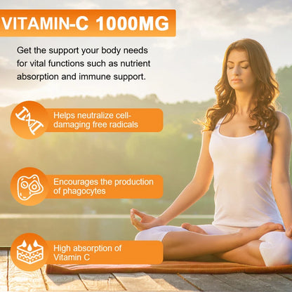 Vitamin C Immune & Antioxidant Support Capsules