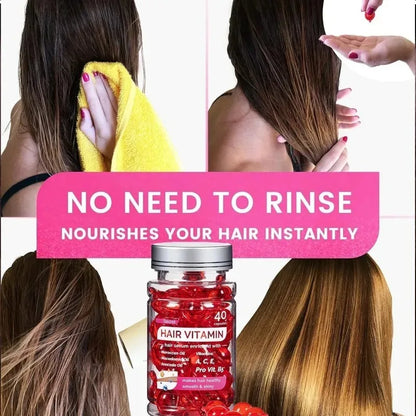 Argan Hair Oil Capsules – Repair & Nourish
