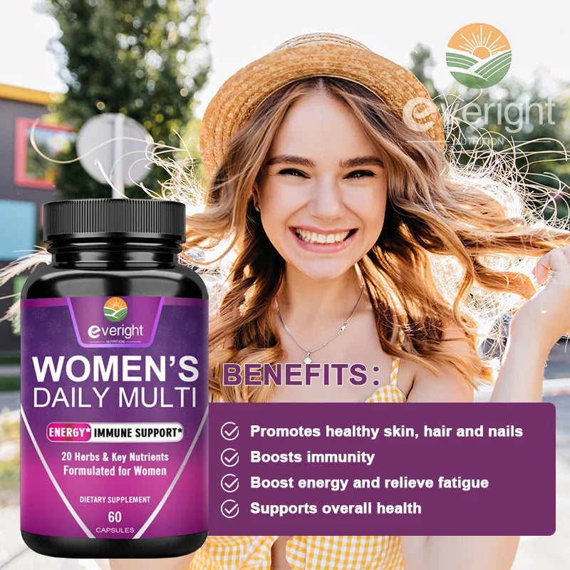 Women’s Multivitamin for Joints, Skin & Nails Support
