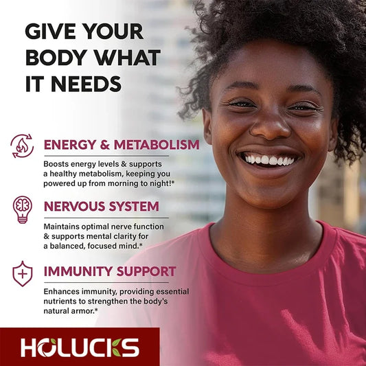 Vitamin B Complex Capsules Stress & Mood Support