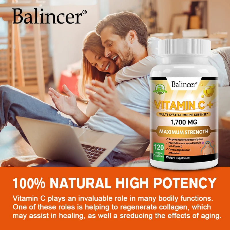 Vitamin C 1700mg Capsules