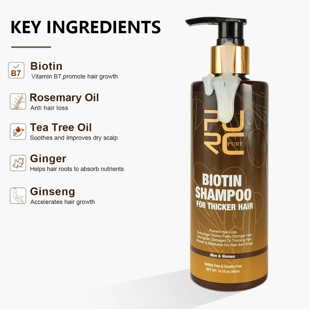 PURC Biotin Hair Care Set