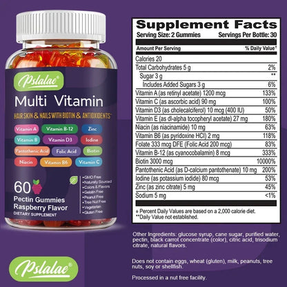 Multivitamin Gummies Energy & Immunity Support