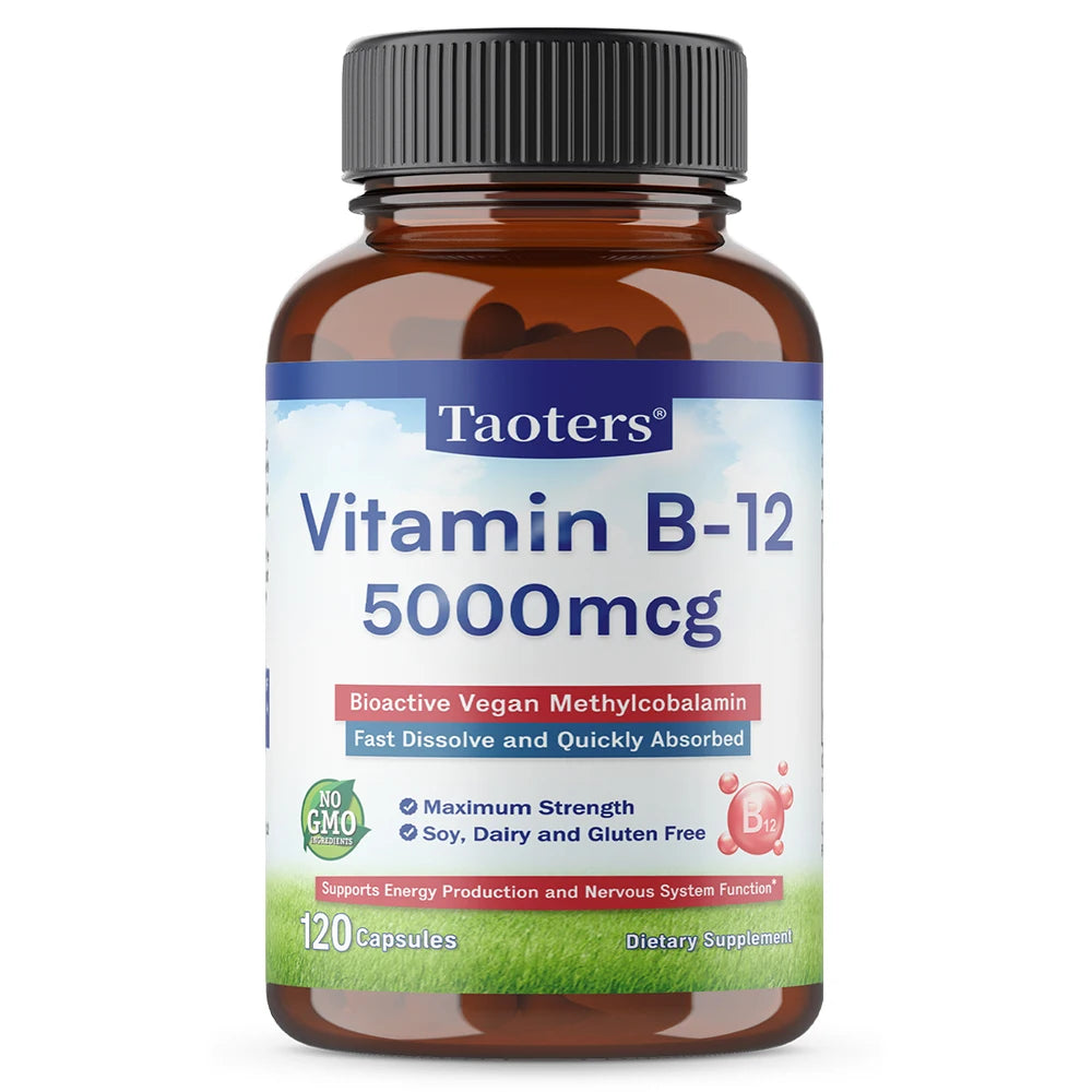 Vitamin B12 5000mcg Energy & Brain Support